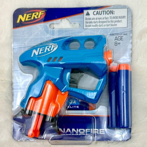 Two (2) Nerf Nanofire 3X Elite Dart Blasters With 6 Darts New - Picture 2 of 3